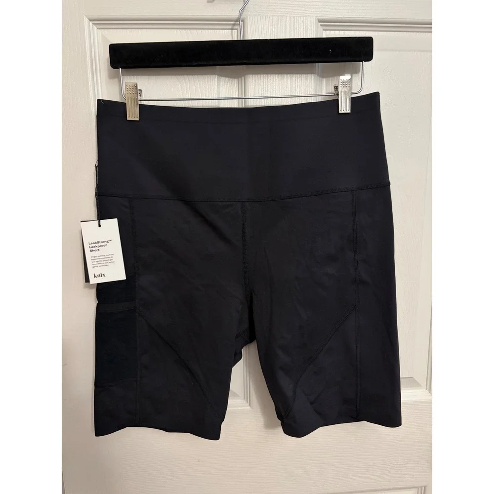 NEW Knix‎ | LeakStrong™ Leakproof Short Original Black Sz XL